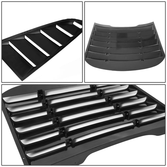 D-Motoring - Window Louvers - Side&Rear - 15-18 Ford Mustang Coupe - 5