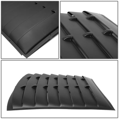 D-Motoring - Window Louvers - Side&Rear - 05-14 Ford Mustang Coupe - 3