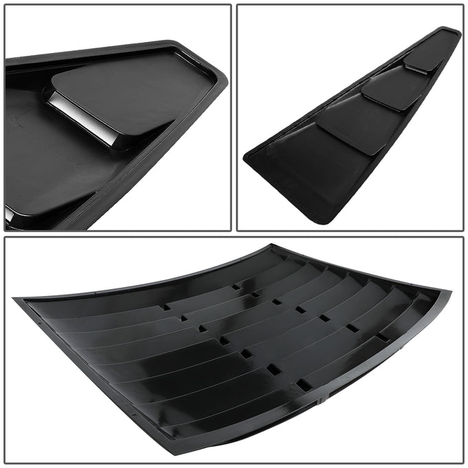 D-Motoring - Window Louvers - Side&Rear - 05-14 Ford Mustang Coupe - 5