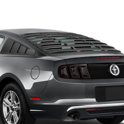 D-Motoring - Window Louvers - Side&Rear - 05-14 Ford Mustang Coupe - 7