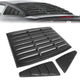 Rear Quater Side Window Louvers<br>05-14 Ford Mustang Coupe