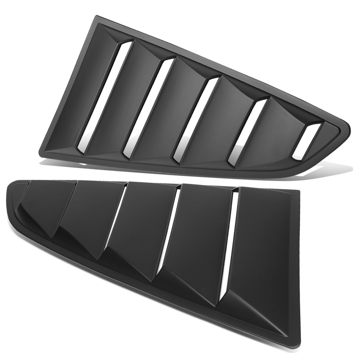 D-Motoring - Window Louvers - Side - 15-18 Ford Mustang Coupe - 1