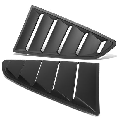 D-Motoring - Window Louvers - Side - 15-18 Ford Mustang Coupe - 1