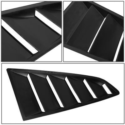 D-Motoring - Window Louvers - Side - 15-18 Ford Mustang Coupe - 4