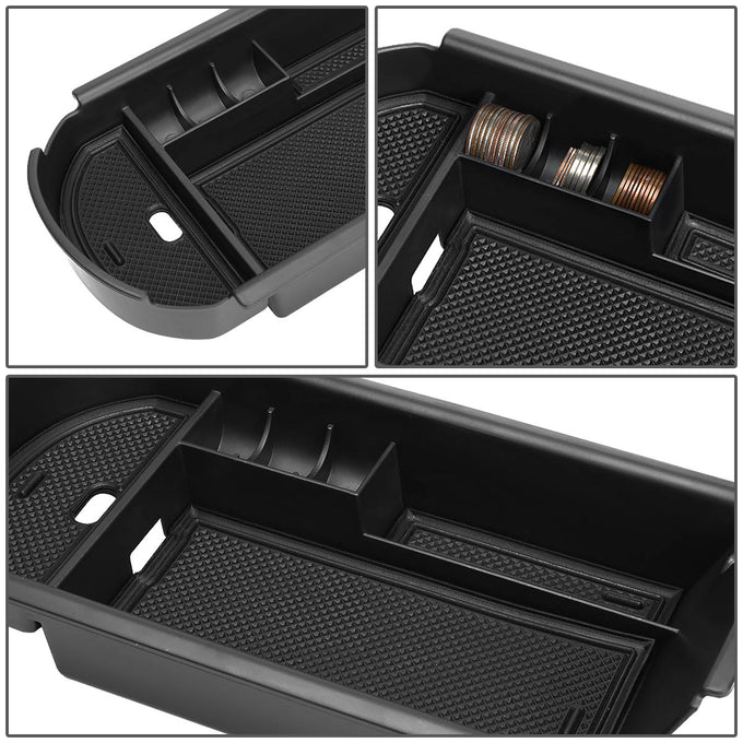 D-Motoring - 18-19 Toyota C-HR Center Console Organizer Tray - Removable - ABS plastic - 3