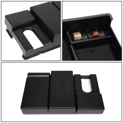D-Motoring - 07-19 Toyota Tundra Center Console Organizer Tray - Removable - ABS plastic - 4