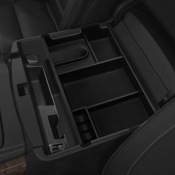 D-Motoring - 07-19 Toyota Tundra Center Console Organizer Tray - Removable - ABS plastic - 6