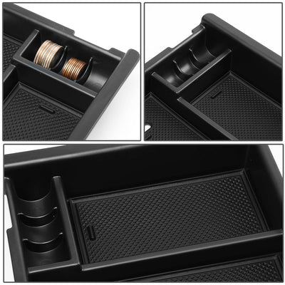 D-Motoring - 16-18 Toyota Tacoma Center Console Organizer Tray - Removable - ABS plastic - 3