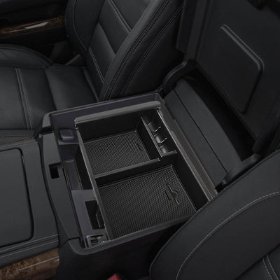 D-Motoring - 16-18 Toyota Tacoma Center Console Organizer Tray - Removable - ABS plastic - 6