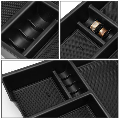 D-Motoring - 09-18 Dodge Ram 1500 Center Console Organizer Tray - Removable - ABS plastic - 3