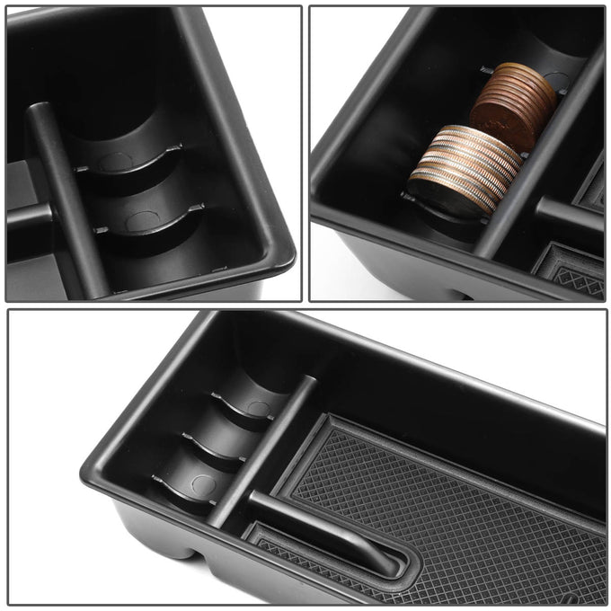 D-Motoring - 05-15 Toyota Tacoma Center Console Organizer Tray - Removable - ABS plastic - 3