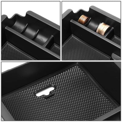 D-Motoring - 16-17 Nissan Maxima Center Console Organizer Tray - Removable - ABS plastic - 3