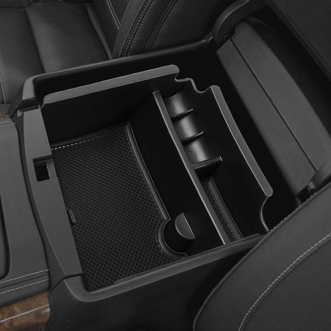 D-Motoring - 16-17 Nissan Maxima Center Console Organizer Tray - Removable - ABS plastic - 6