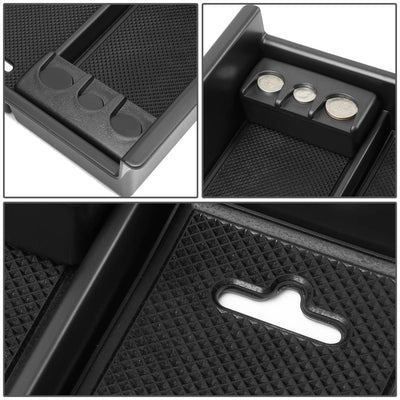 D-Motoring - 10-18 Toyota 4Runner Center Console Organizer Tray - Removable - ABS plastic - 3