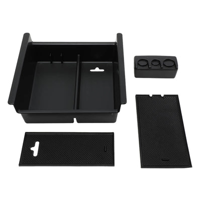 D-Motoring - 10-18 Toyota 4Runner Center Console Organizer Tray - Removable - ABS plastic - 5