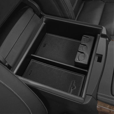 D-Motoring - 10-18 Toyota 4Runner Center Console Organizer Tray - Removable - ABS plastic - 6