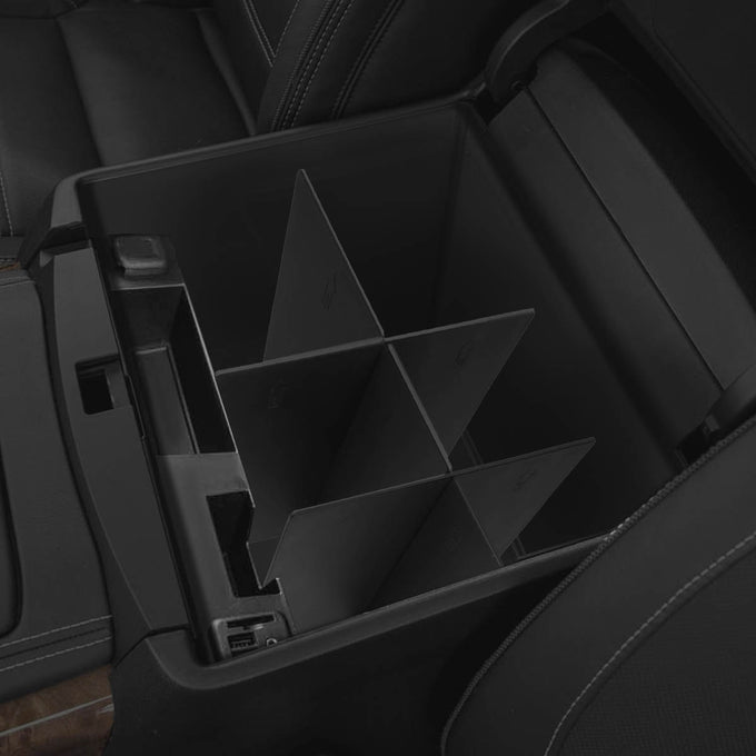 D-Motoring - 16-18 Honda Pilot Ridgeline Center Console Organizer Tray - ABS plastic - 6