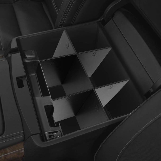 D-Motoring - 16-18 Honda Pilot Ridgeline Center Console Organizer Tray - ABS plastic - 6