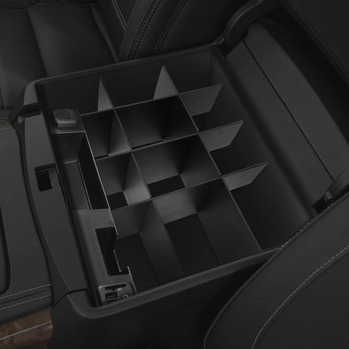 D-Motoring - 15-18 Ford F150 Center Console Organizer Tray - ABS plastic - 6