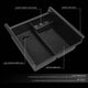 D-Motoring - 10-18 Toyota 4Runner Center Console Organizer Tray - Removable - ABS plastic - 2