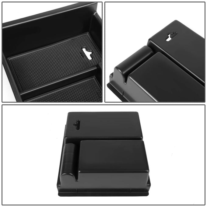 D-Motoring - 10-18 Toyota 4Runner Center Console Organizer Tray - Removable - ABS plastic - 4