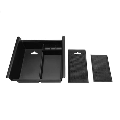 D-Motoring - 10-18 Toyota 4Runner Center Console Organizer Tray - Removable - ABS plastic - 5