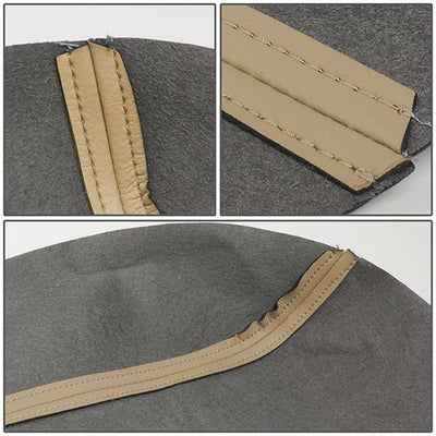 09-15 Honda Pilot Center Console Lid Cover - Leather Armrest - Tan - ZTL-Y-0058 - 4