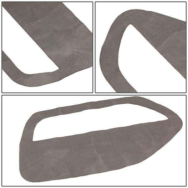 05-09 Ford Mustang Armrest Leather Covers - Front Door Panel Card - Pair - ZTL-Y-0063 - 4