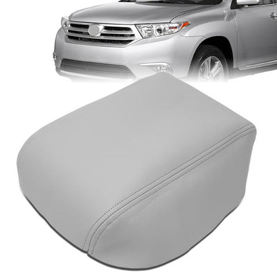 08-13 Toyota Highlander Center Console Lid Cover - Leather - ZTL-Y-0064 - 1