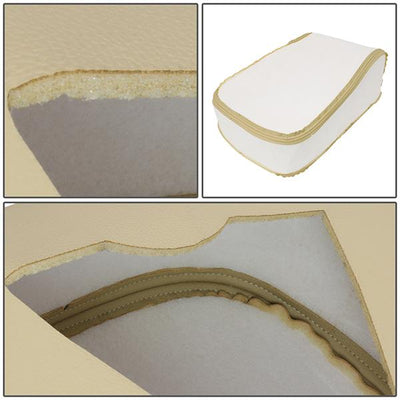 07-14 Silverado Sierra Center Console Lid Cover - Leather - Tan - ZTL-Y-0067 - 4