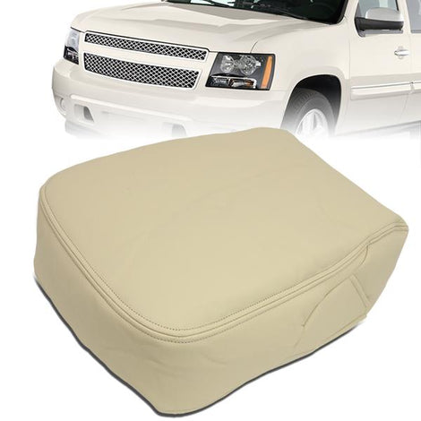 07-14 Silverado Sierra Center Console Lid Cover - Leather - Tan - ZTL-Y-0067 - 1