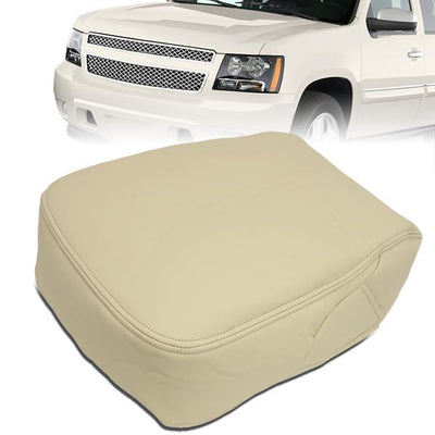 07-14 Silverado Sierra Center Console Lid Cover - Leather - Tan - ZTL-Y-0067 - 1
