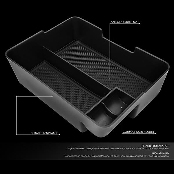 17-19 Tesla Model 3 Center Console Organizer Tray - Removable - ABS plastic - ZTL-Y-0070 - 2