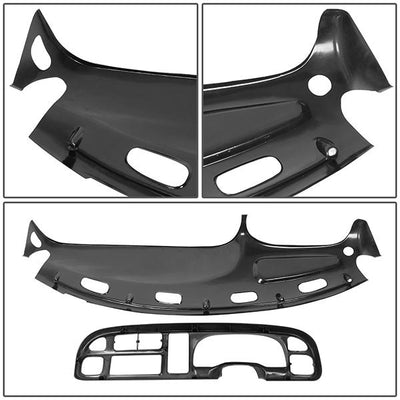 w/Instrument Bezel Front Dash Cover Cap 98-01 Dodge Ram 1500, 98-02 25 ...
