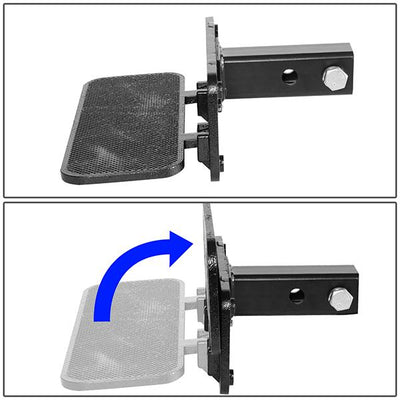 2 in. Receiver Trailer Towing Hitch Step - Heavy Duty - Aluminum - Black - ZTL-Y-0111-BK - 4
