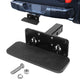 2 in. Receiver Trailer Towing Hitch Step - Heavy Duty - Aluminum - Black - ZTL-Y-0111-BK - 1