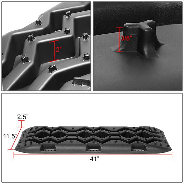 Off-Road Sand Snow Mud Anti-Skid Tracks Board - Off-Road Sand Snow Mud - Pair - ZTL-Y-0112 - 6