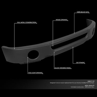 Front Bumper (w/Fog Light Holes) <br>06-08 Ford F150