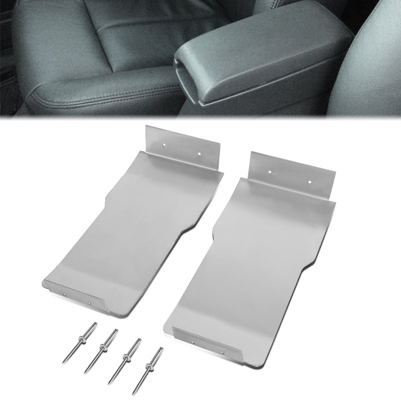 60/40 Bench Seat Armrest Lid Repair Plate<br>04-12 Chevy Colorado GMC Canyon, 06-08 Isuzu  I-Series Pickup