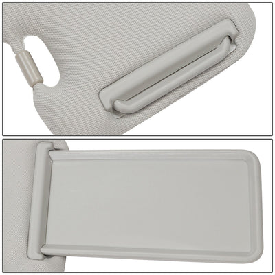 Gray Driver Side Sun Visor w/ Lighted Mirror<br>10-15 Mazda CX-9