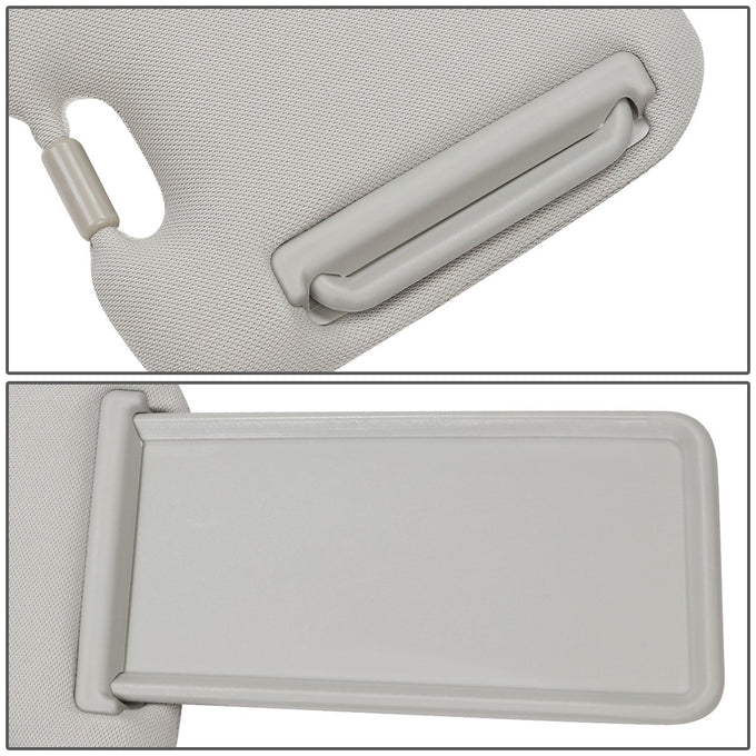 Gray Driver Side Sun Visor w/ Lighted Mirror<br>10-15 Mazda CX-9