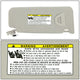 Warm Grey Driver Side Sun Visor w/ Lighted Mirror<br>08-10 Honda Accord, 10-11 Crossstour