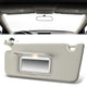 Warm Grey Driver Side Sun Visor w/ Lighted Mirror<br>08-10 Honda Accord, 10-11 Crossstour