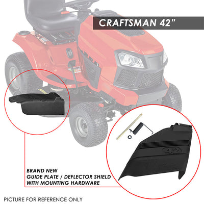 130968 42 in. Deflector Shield Chute Cover<br>Universal