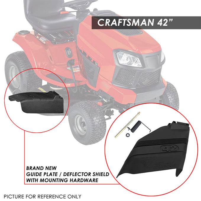 130968 42 in. Deflector Shield Chute Cover<br>Universal