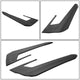 3-Piece Style Matte Black Rear Spoiler Set <br>17-22 Tesla Model 3