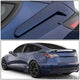 3-Piece Style Matte Black Rear Spoiler Set <br>17-22 Tesla Model 3