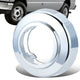 Push On Style Front 8 D x 2.5 in. Tall  Wheel Center Cap<br>95-08 Ford F250 F350 E Series 4WD