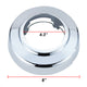 Set of 2 Push-On Style Front Wheel Center Cap<br>95-08 Ford F250 F350 E Series 4WD