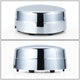 Pair Blank Faced Style Rear Wheel Center Caps<br>03-18 Dodge Ram 3500 DRW